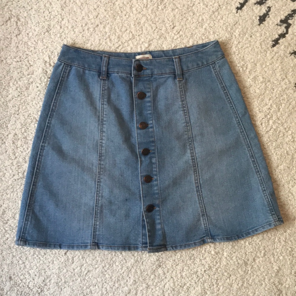 Denim skirt